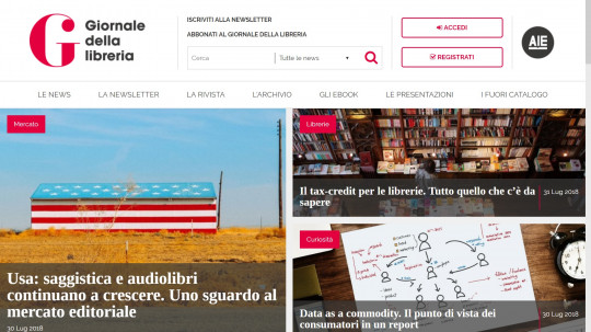 Il Giornale della Libreria di AIE veste Biblos: si parte con l'e-commerce