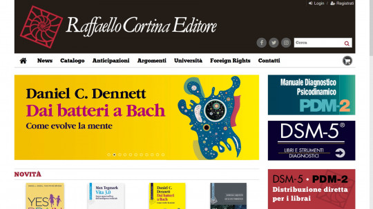 Raffaello Cortina Editore sceglie Biblos, la piattaforma e-commerce per l'editoria